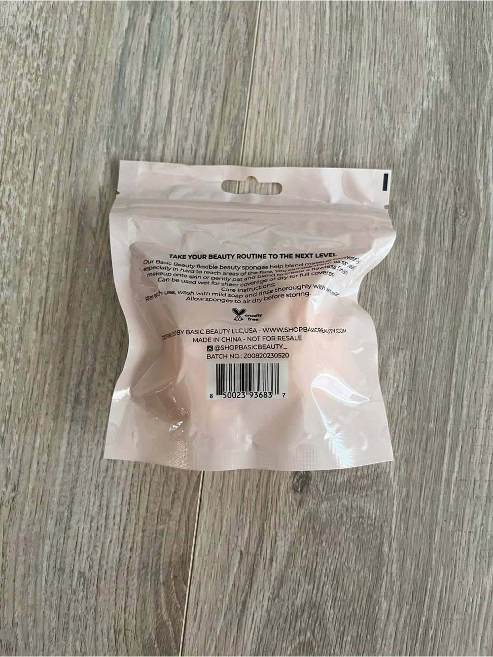 NEW Basic Beauty Beauty Sponge Set